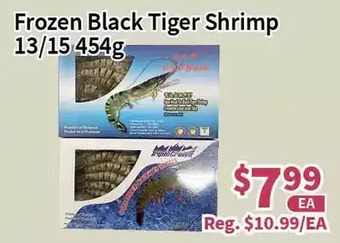 Blue Sky Supermarket Frozen black tiger shrimp offer
