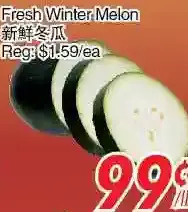 Foody World Fresh winter melon offer