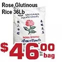 Top Food Supermarket Rose glutinous rice offer