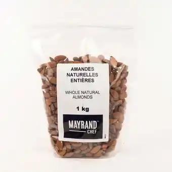 Mayrand Whole natural almonds 1 kg offer