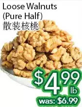 Ample Food Market Loose walnuts offer