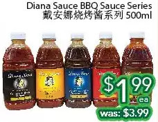 Ample Food Market Diana sauce bbq sauce series offer