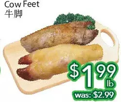 Ample Food Market Cow feet offer