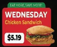 Ample Food Market Chicken sandwich offer