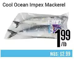 Nations Fresh Foods Cool ocean impex mackerel offer