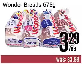 Nations Fresh Foods Wonder breads offer