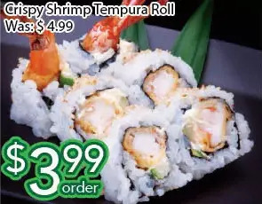 Ample Food Market Crispy shrimp tempura roll offer