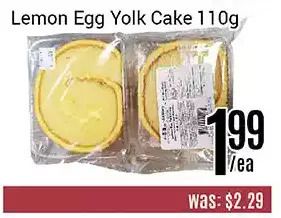 Nations Fresh Foods Lemon egg yolk cake offer