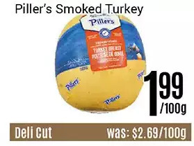 Nations Fresh Foods Piller's smoked turkey offer