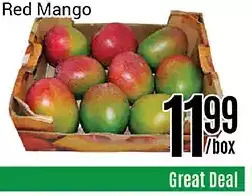 Nations Fresh Foods Red mango offer