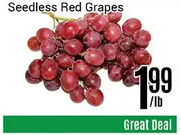 Nations Fresh Foods Seedless red grapes offer