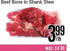 Nations Fresh Foods Beef bone in shank stew offer