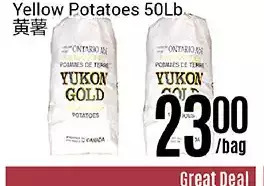 Nations Fresh Foods Yellow potatoes offer