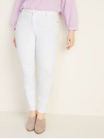 Old Navy Mid-rise rockstar super skinny jeans for women offer