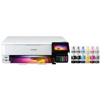 Best Buy Epson ecotank photo et-8550 wireless all-in-one supertank inkjet printer offer