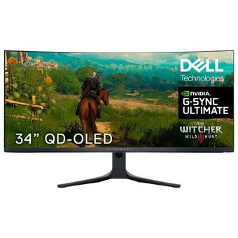 Best Buy Alienware 34" wqhd 165hz 0.1ms gtg curved qd-oled led g-sync freesync gaming monitor (aw3423dwf) offer
