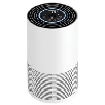 Best Buy Airstream uv air purifier 210 - high intensity uvc / uvv lamp helps reduce 99.97% of pathogens - hepa h13 filter - protection offer