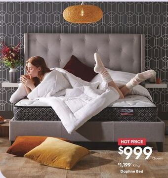 Sleep Country Daphne bed offer