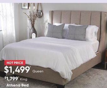 Sleep Country Athena bed offer