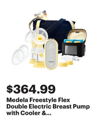 Best Buy Medela freestyle flex double electric breast pump with cooler offer