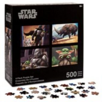 Disney Store Star wars: the mandalorian four-pack puzzle set offer