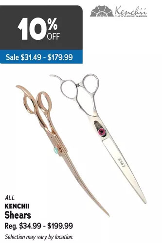 Ren’s Pets Depot Kenchii shears offer