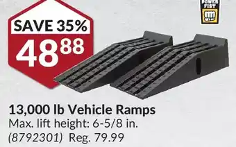 Princess Auto Vehicle ramps offer