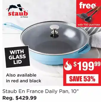 Kitchen Stuff Plus Staub en france daily pan offer