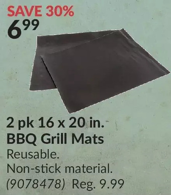 Princess Auto 2 pk 16 x 20 in. bbq grill mats offer