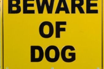 Princess Auto Beware of dog offer