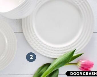 Stokes Museo 12-pc porcelain dinnerware set offer