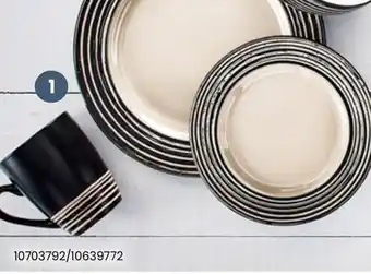 Stokes Tahiti latte 16-pc dinnerware set offer