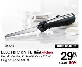 Electric knife electric carving knife with case