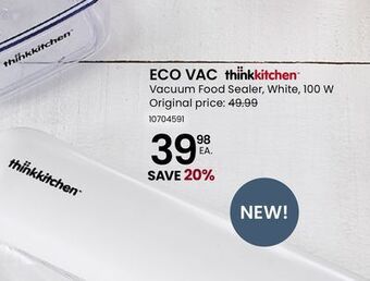 Stokes Eco vac vacuum food sealer offer