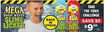 Showcase Mega toxic waste slime licker offer