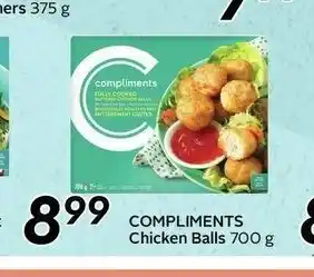 Safeway Compliments Chicken Balls offer
