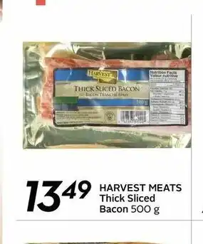 Safeway Harvest Meats Thick Sliced Bacon offer