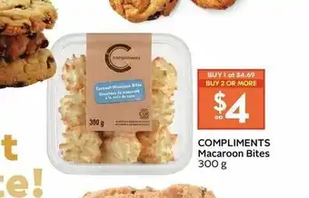 Safeway Compliments Macaroon Bites offer
