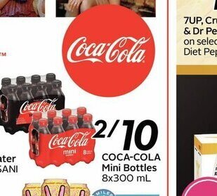 Safeway Coca-Cola Mini Bottles offer