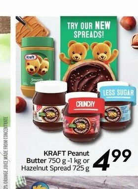 Safeway Kraft Peanut Butter offer