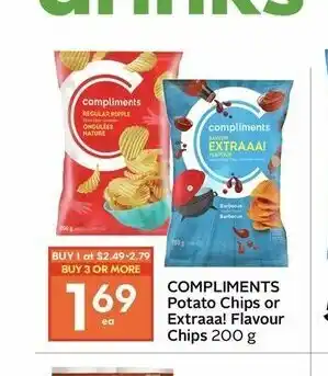 Safeway Compliments Potato Chips offer