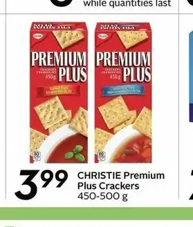 Safeway Christie Premium Plus Crackers offer