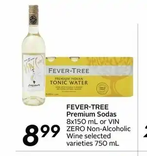Safeway Fever-Tree Premium Sodas offer