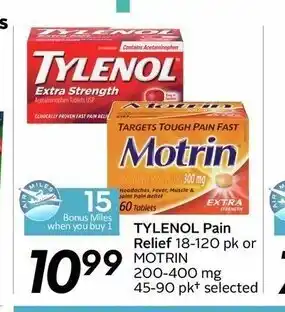 Safeway Tylenol Pain Relief offer