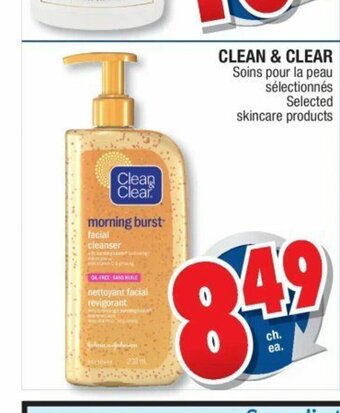 Jean Coutu Clean & Clear offer