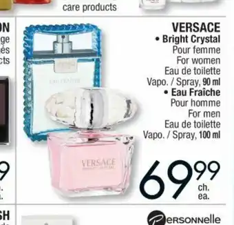 Jean Coutu Versace offer