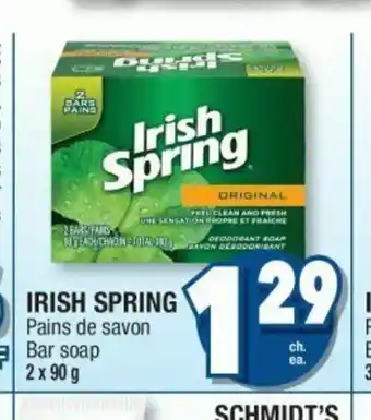 Jean Coutu Irish Spring offer