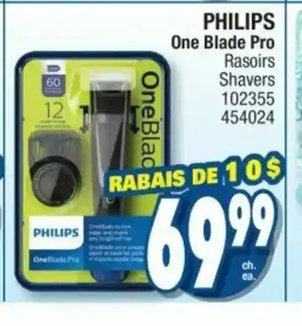 Jean Coutu Philips One Blade Pro offer