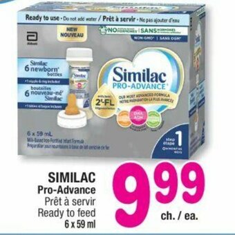 Jean Coutu Similac pro-advance offer