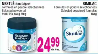 Jean Coutu Nestlé similac offer